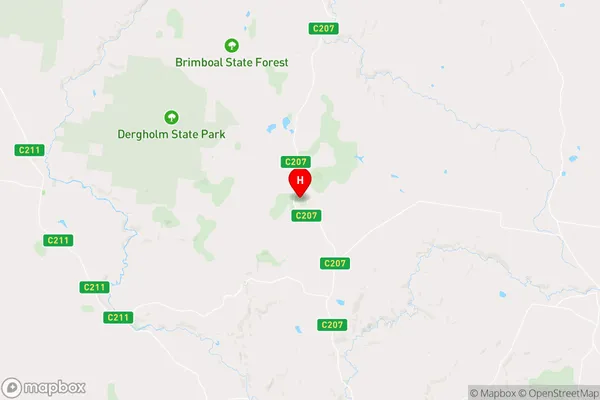 Brimboal,Victoria Area Map