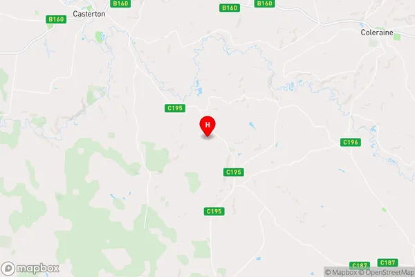 Henty,Victoria Area Map