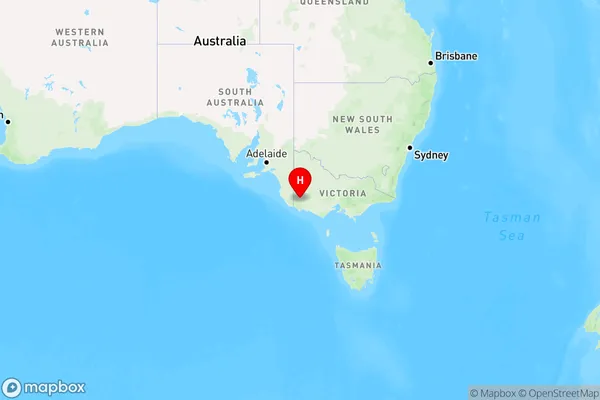 Muntham,Victoria Region Map