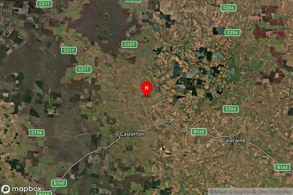 Wando Vale,Victoria Satellite Map