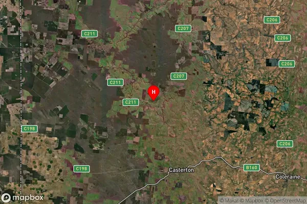 Warrock,Victoria Satellite Map