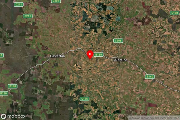 Clover Flat,Victoria Satellite Map