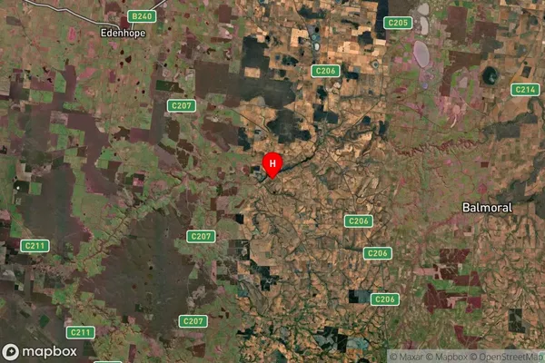 Culla,Victoria Satellite Map