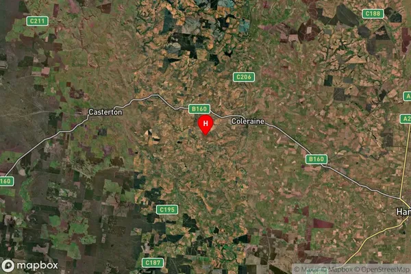 Hilgay,Victoria Satellite Map