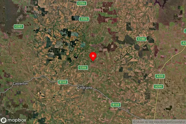 Wootong Vale,Victoria Satellite Map