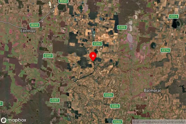 Harrow,Victoria Satellite Map