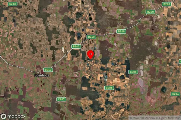 Charam,Victoria Satellite Map