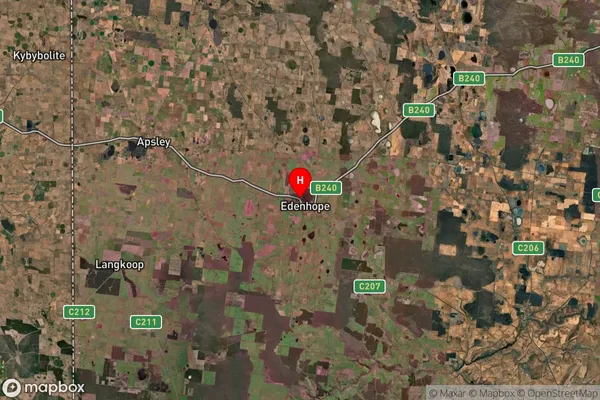 Edenhope,Victoria Satellite Map