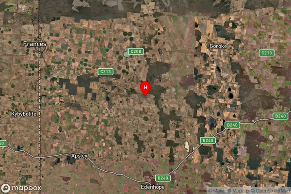 Patyah,Victoria Satellite Map