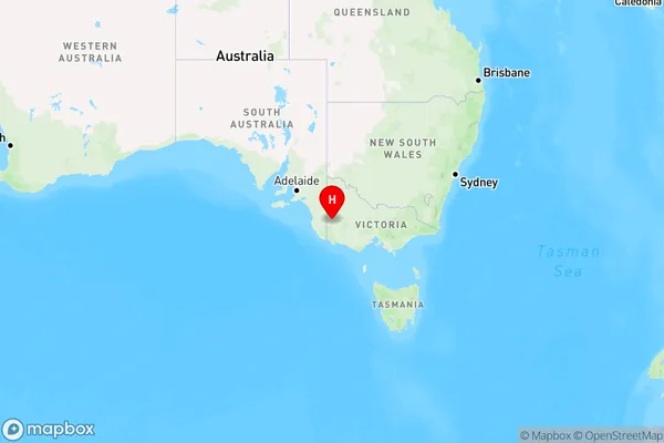 Ullswater,Victoria Region Map