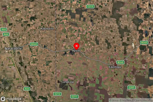 Apsley,Victoria Satellite Map