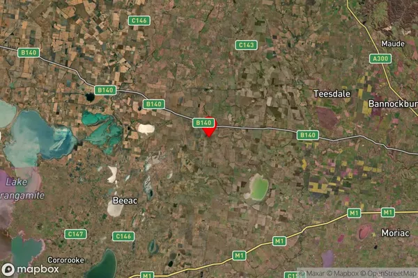 Wingeel,Victoria Satellite Map