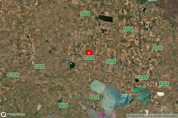 Lismore,Victoria Satellite Map