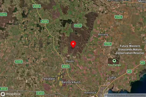 Steiglitz,Victoria Satellite Map