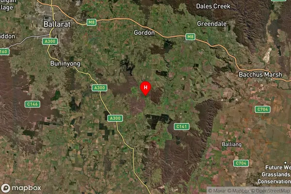 Bungal,Victoria Satellite Map