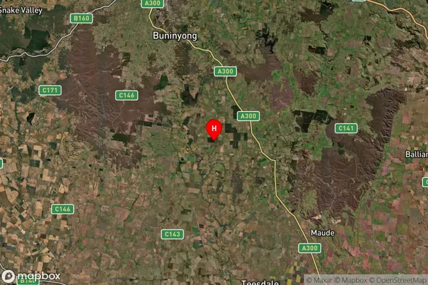 Cargerie,Victoria Satellite Map