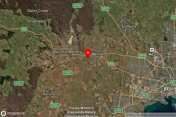 Brookfield,Victoria Satellite Map