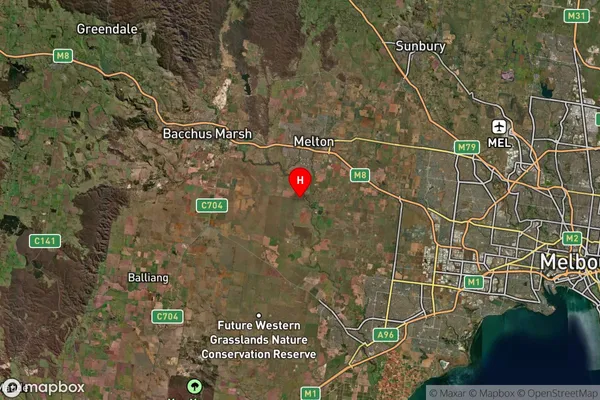 Eynesbury,Victoria Satellite Map