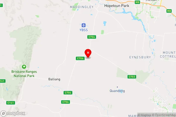 Balliang East,Victoria Area Map