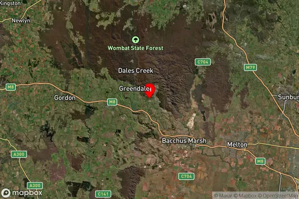 Korobeit,Victoria Satellite Map