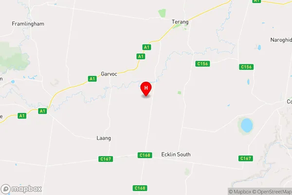 Taroon,Victoria Area Map