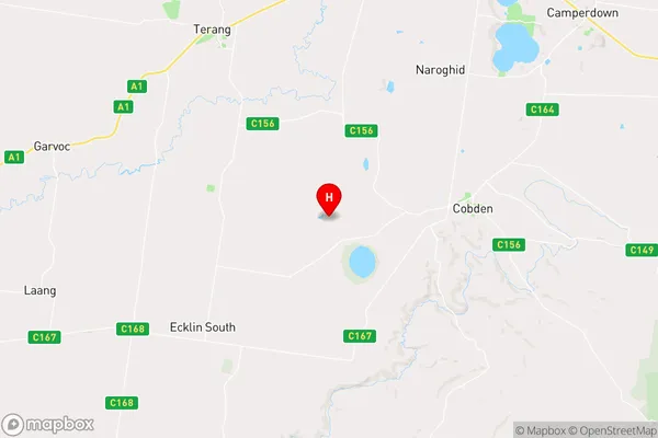 Elingamite North,Victoria Area Map