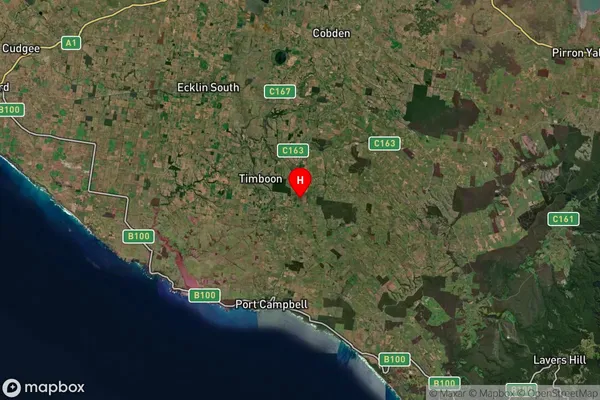 Cowleys Creek,Victoria Satellite Map