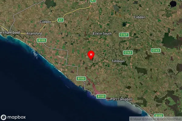 Nirranda East,Victoria Satellite Map