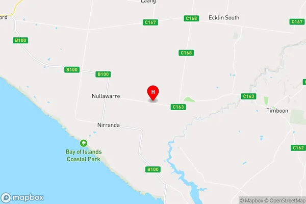 Nullawarre,Victoria Area Map