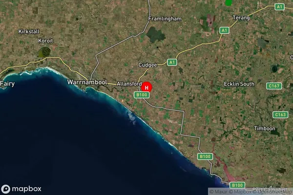 Mepunga West,Victoria Satellite Map