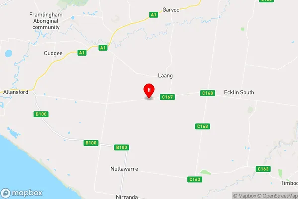 Naringal East,Victoria Area Map