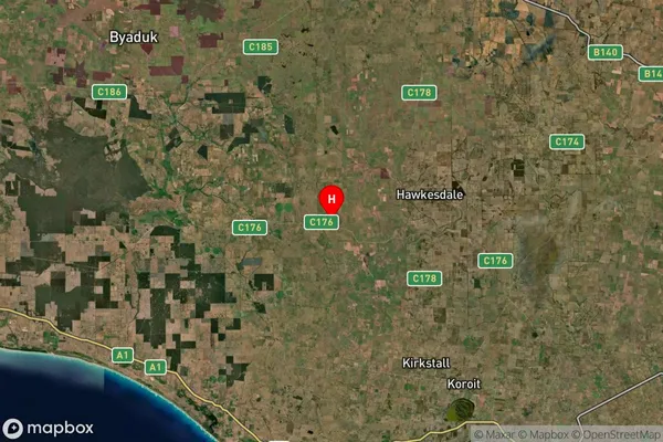 Willatook,Victoria Satellite Map