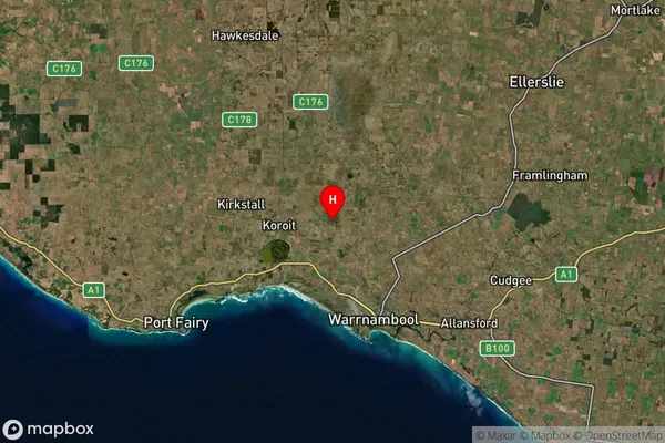 Yarpturk,Victoria Satellite Map