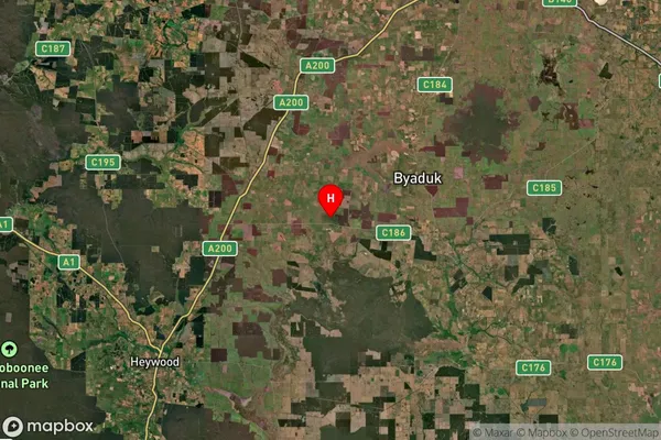 Knebsworth,Victoria Satellite Map