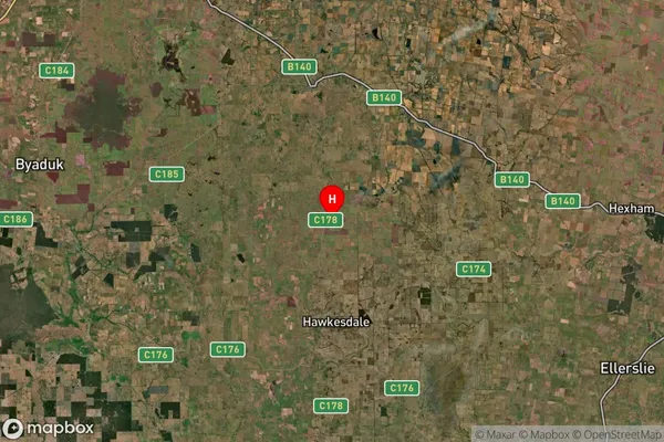 Minhamite,Victoria Satellite Map