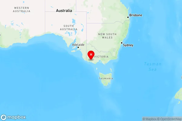 Minhamite,Victoria Region Map