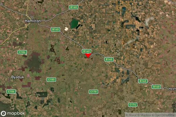 Penshurst,Victoria Satellite Map