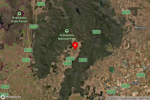 Mirranatwa,Victoria Satellite Map