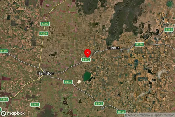 Moutajup,Victoria Satellite Map