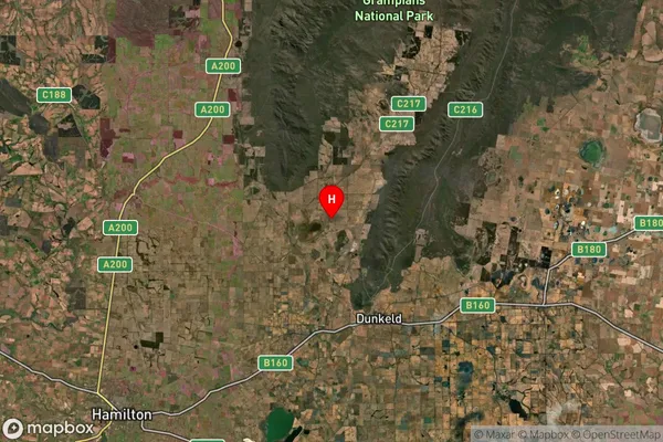 Victoria Valley,Victoria Satellite Map