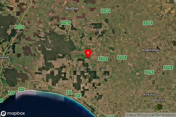 Broadwater,Victoria Satellite Map