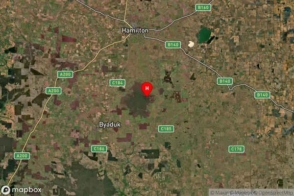 Mount Napier,Victoria Satellite Map