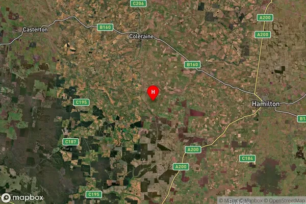 Tahara,Victoria Satellite Map