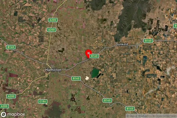 Warrayure,Victoria Satellite Map