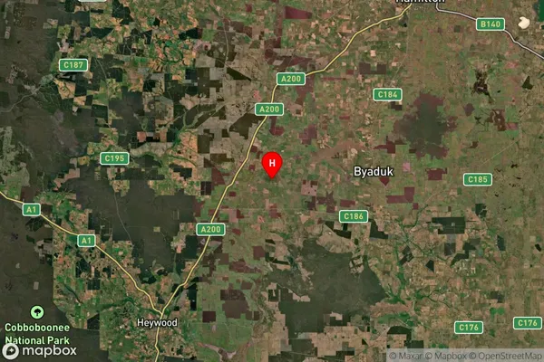 Condah,Victoria Satellite Map