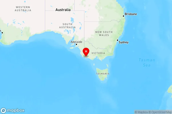 Drumborg,Victoria Region Map