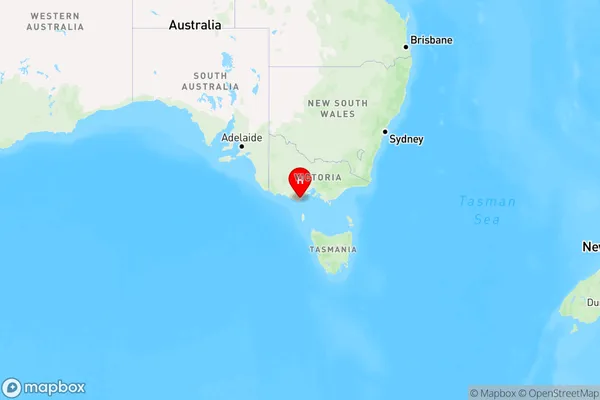 Skenes Creek North,Victoria Region Map