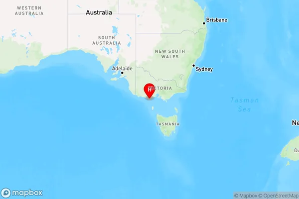 Wyelangta,Victoria Region Map