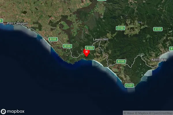 Yuulong,Victoria Satellite Map