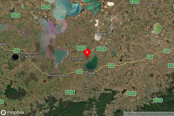 Balintore,Victoria Satellite Map